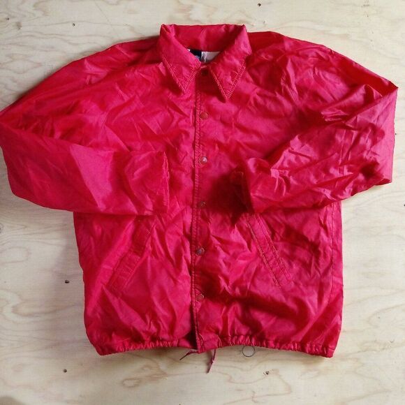 Vintage Champion Napa Saddle Jackets Snap Windbreaker Jacket - Picture 2 of 6